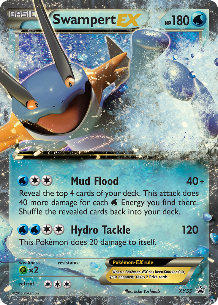 Swampert EX (XY55) [XY: Black Star Promos] | Card Merchant Takapuna