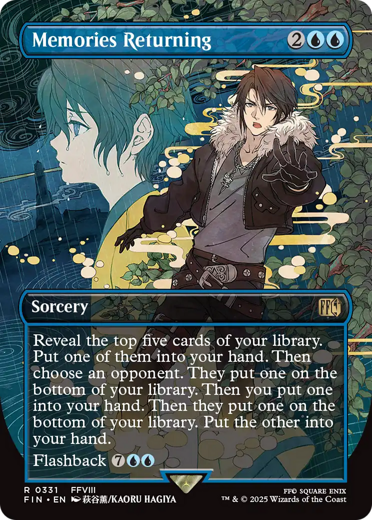 Memories Returning (Borderless) [FINAL FANTASY] | Card Merchant Takapuna