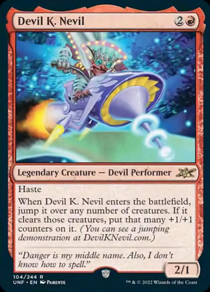 Devil K. Nevil [Unfinity] | Card Merchant Takapuna