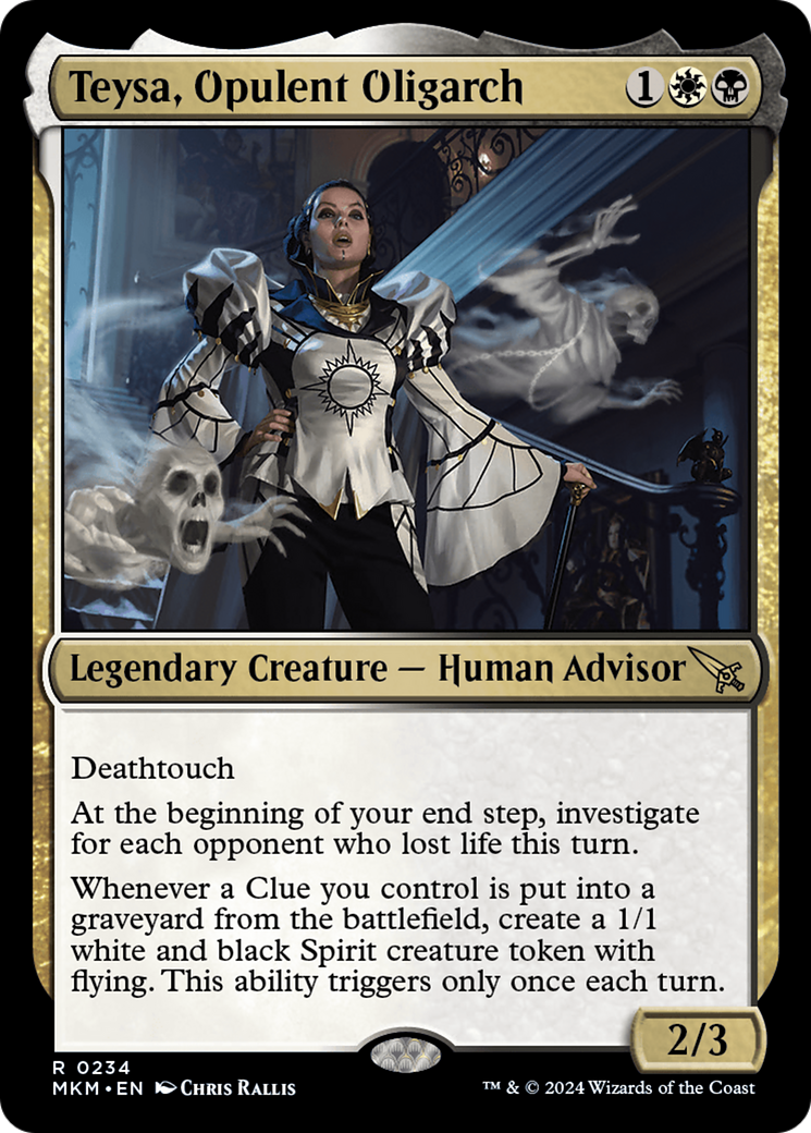 Teysa, Opulent Oligarch [Murders at Karlov Manor] | Card Merchant Takapuna