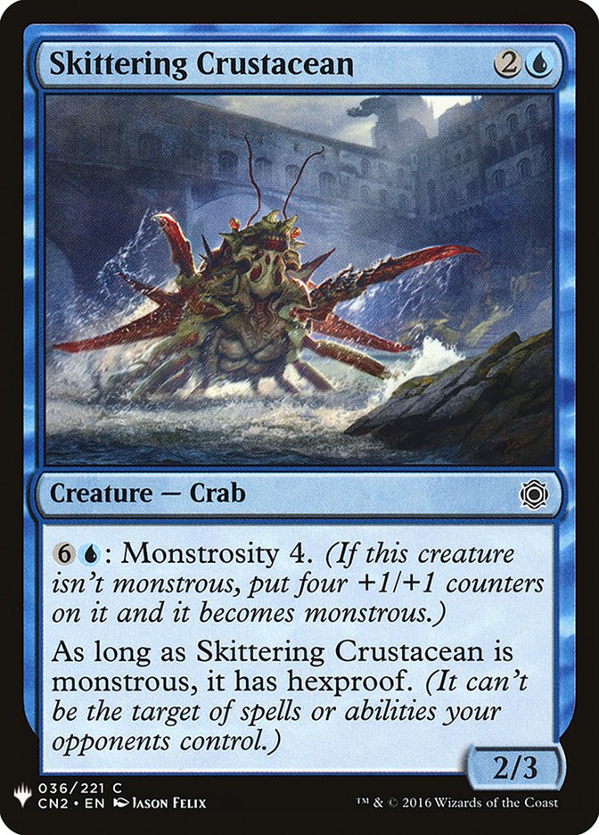 Skittering Crustacean [Mystery Booster] | Card Merchant Takapuna