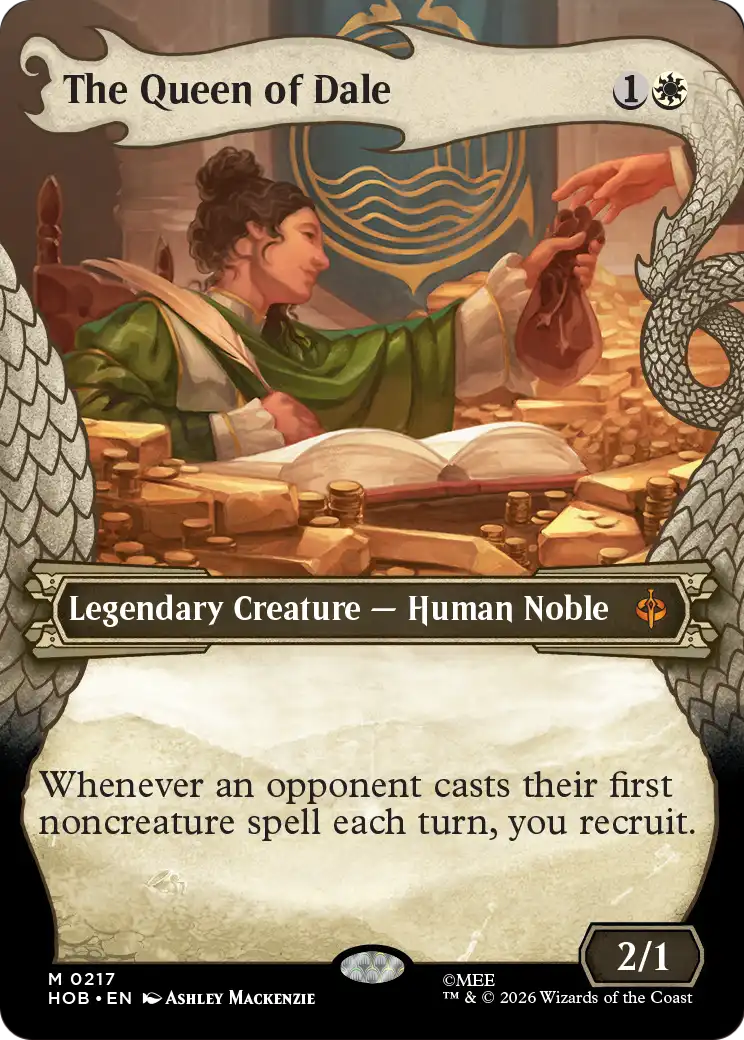 The Queen of Dale (Showcase) [The Hobbit] | Card Merchant Takapuna