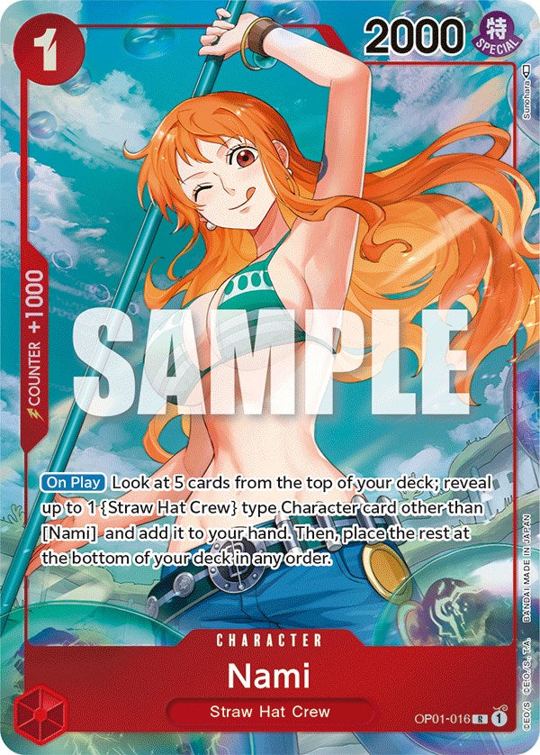 Nami (Parallel) [Romance Dawn] | Card Merchant Takapuna
