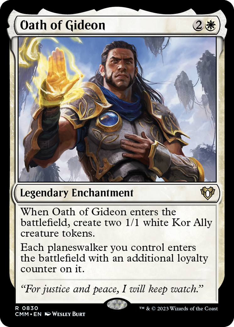 Oath of Gideon [Commander Masters] | Card Merchant Takapuna