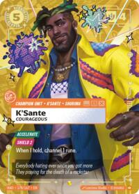 K'Sante, Courageous (Heartsteel Overnumbered) [Radiance]