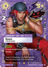 Kayn, Unleashed (Heartsteel Overnumbered) [Radiance]