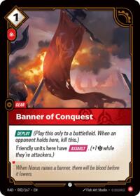 Banner of Conquest [Radiance]