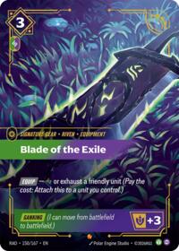 Blade of the Exile [Radiance]