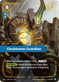 Clocktower Guardian [Radiance]