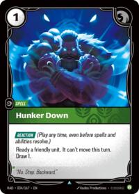 Hunker Down [Radiance]