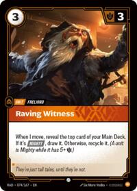 Raving Witness [Radiance]