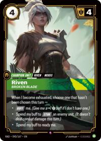 Riven, Broken Blade [Radiance]