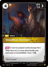 Steadfast Outrider [Radiance]