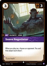 Suave Negotiator [Radiance]