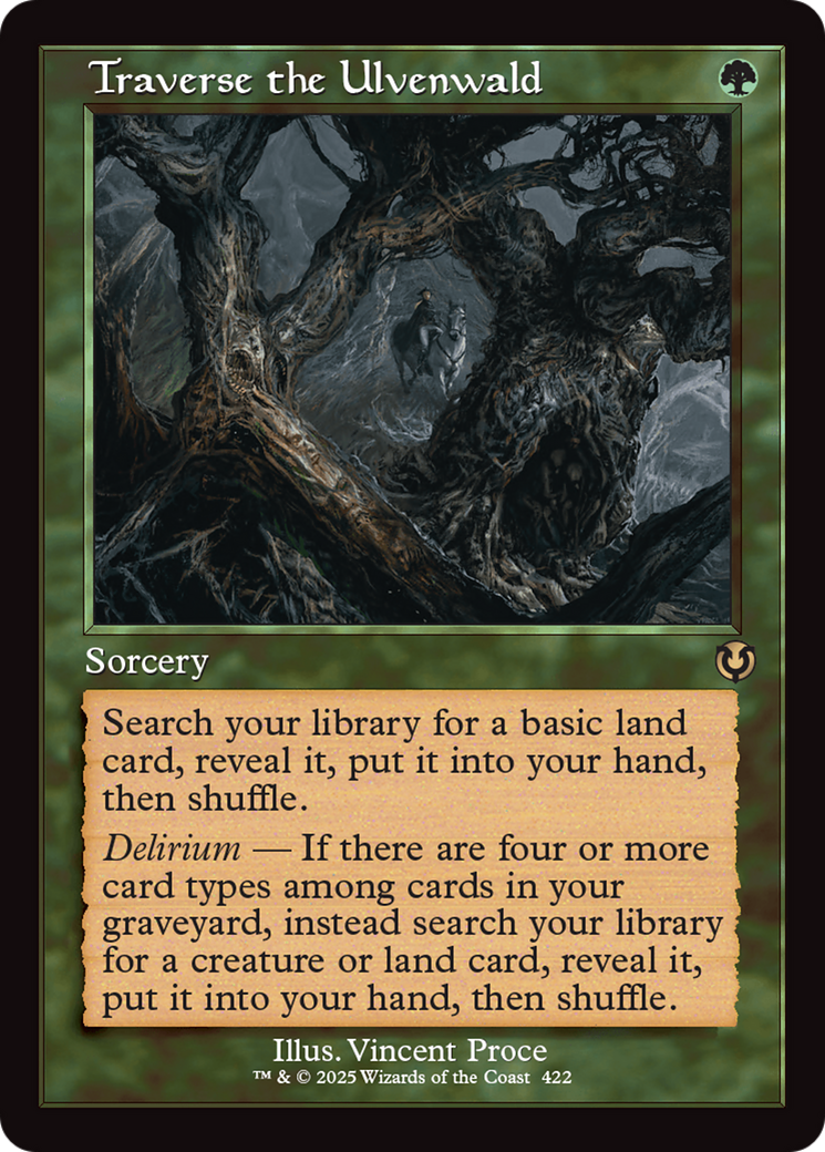 Traverse the Ulvenwald (Retro Frame) [Innistrad Remastered] | Card Merchant Takapuna