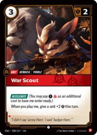War Scout [Radiance]