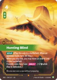 Hunting Blind [Radiance]