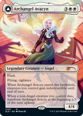Archangel Avacyn // Avacyn, the Purifier (Display Commander) (Borderless) [Secret Lair: From Cute to Brute] | Card Merchant Takapuna