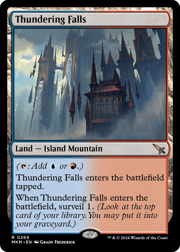 Thundering Falls [Murders at Karlov Manor] | Card Merchant Takapuna