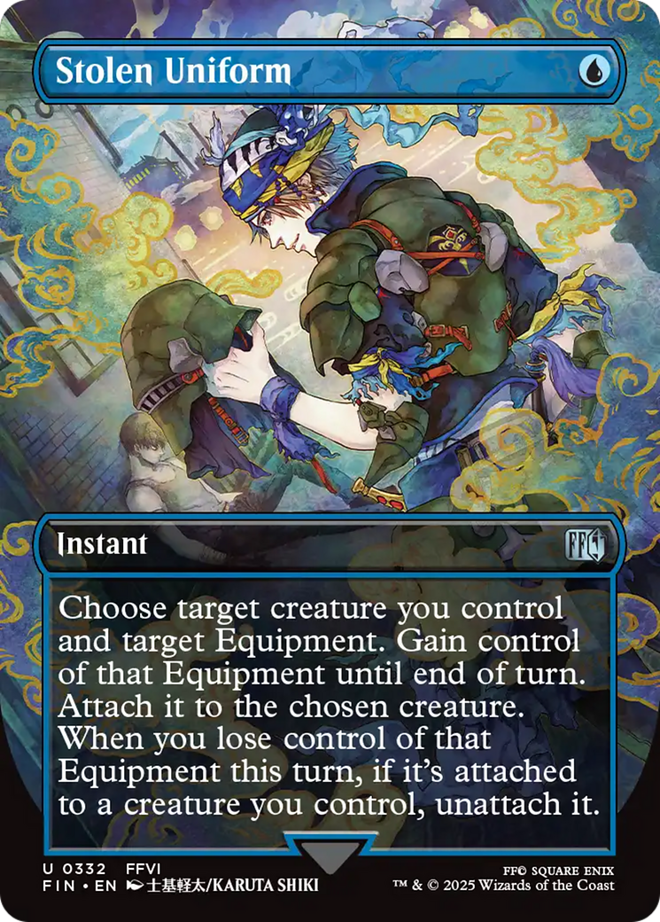 Stolen Uniform (Borderless) [FINAL FANTASY] | Card Merchant Takapuna
