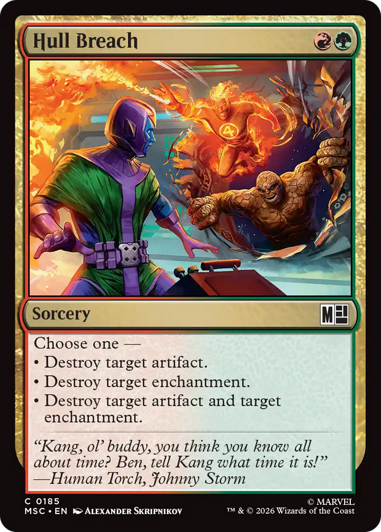 Hull Breach [Marvel Super Heroes Commander] | Card Merchant Takapuna