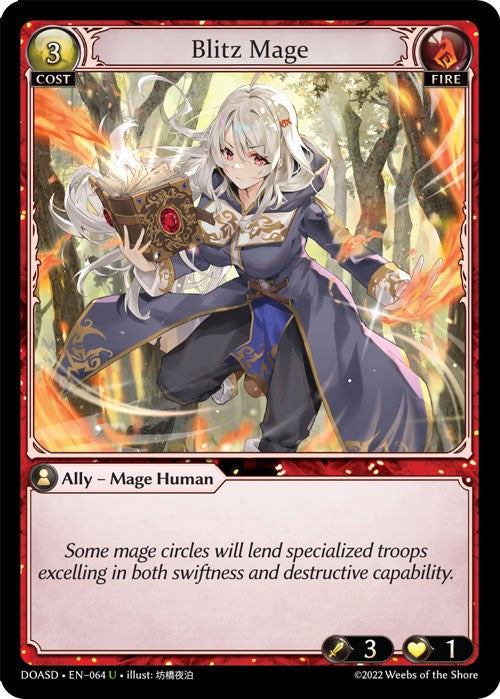 Blitz Mage (064) [Dawn of Ashes: Starter Decks] | Card Merchant Takapuna