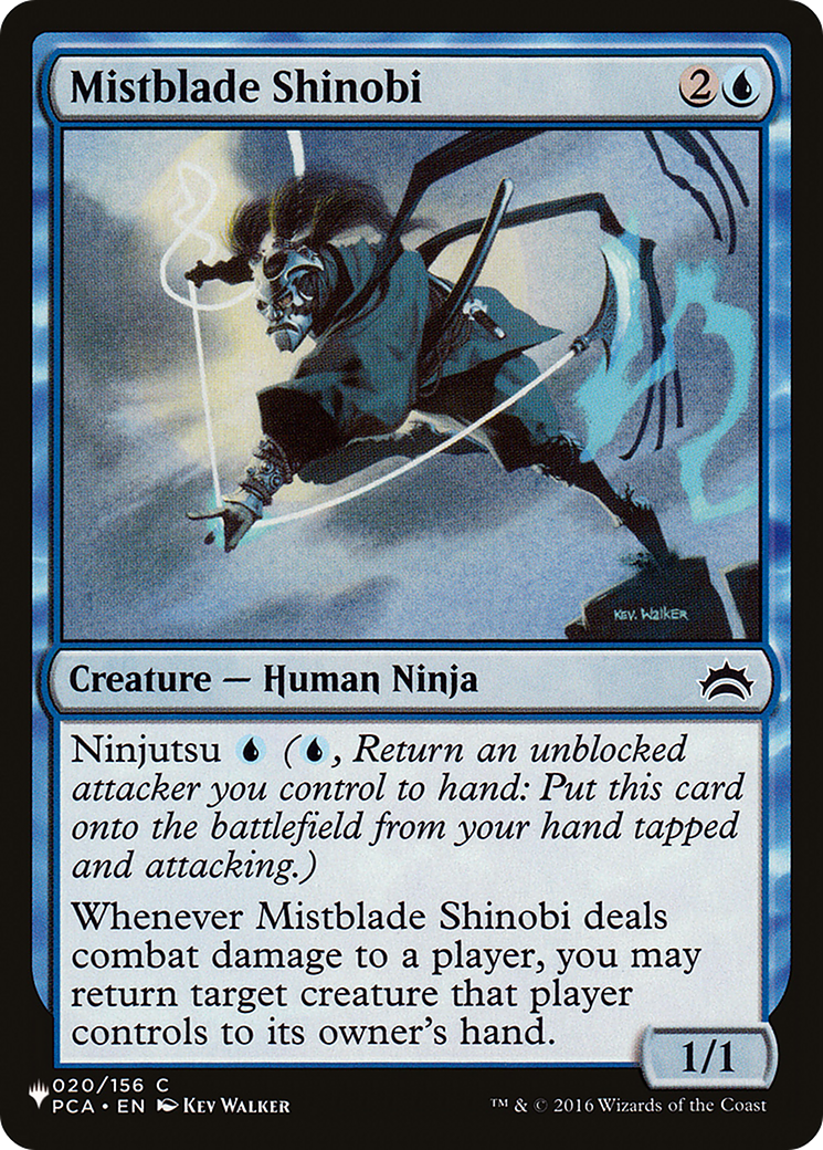 Mistblade Shinobi [The List] | Card Merchant Takapuna