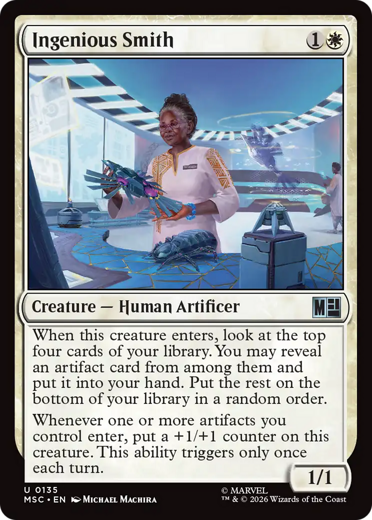 Ingenious Smith (Surge Foil) [Marvel Super Heroes Commander] | Card Merchant Takapuna