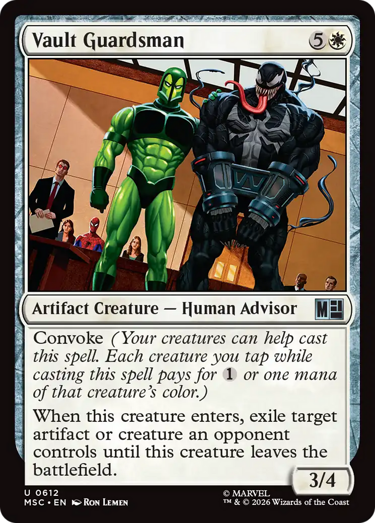 Vault Guardsman [Marvel Super Heroes Commander] | Card Merchant Takapuna