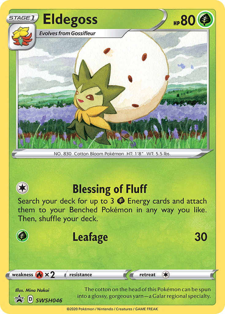 Eldegoss (SWSH046) [Sword & Shield: Black Star Promos] | Card Merchant Takapuna
