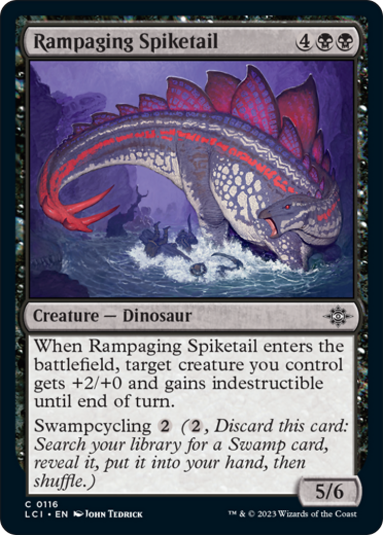 Rampaging Spiketail [The Lost Caverns of Ixalan] | Card Merchant Takapuna