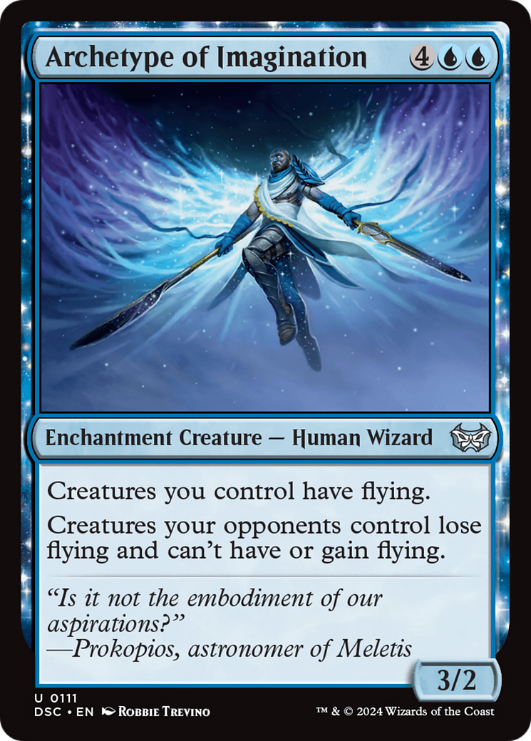Archetype of Imagination [Duskmourn: House of Horror Commander] | Card Merchant Takapuna