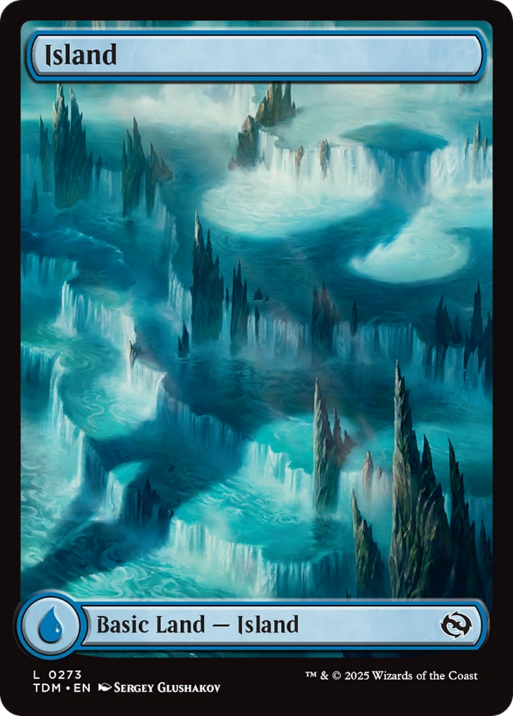 Island (0273) [Tarkir: Dragonstorm] | Card Merchant Takapuna