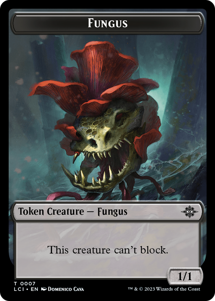 Fungus Token [The Lost Caverns of Ixalan Tokens] | Card Merchant Takapuna