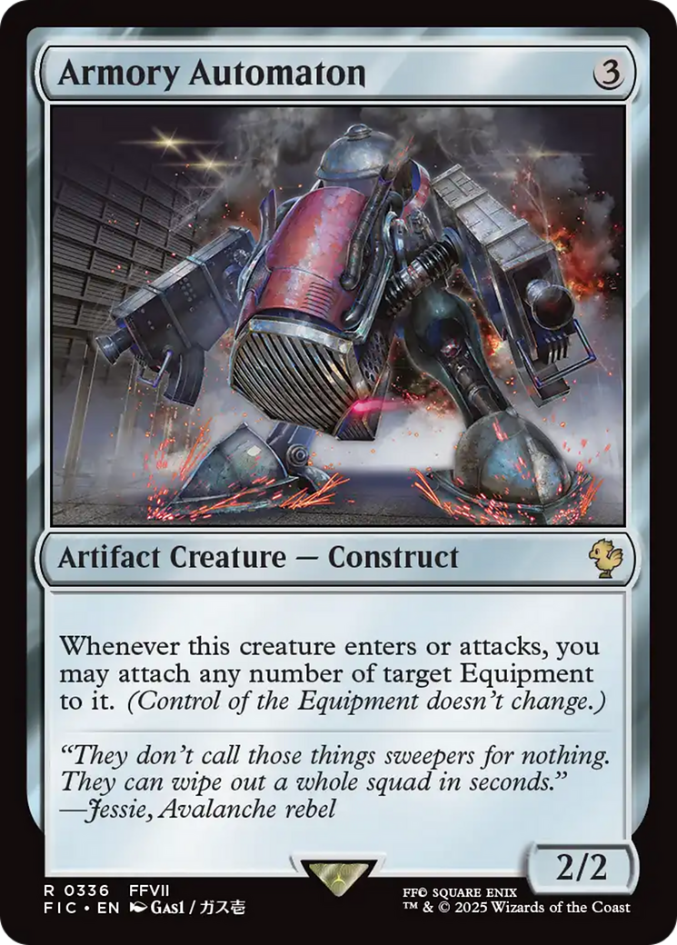 Armory Automaton [FINAL FANTASY Commander] | Card Merchant Takapuna