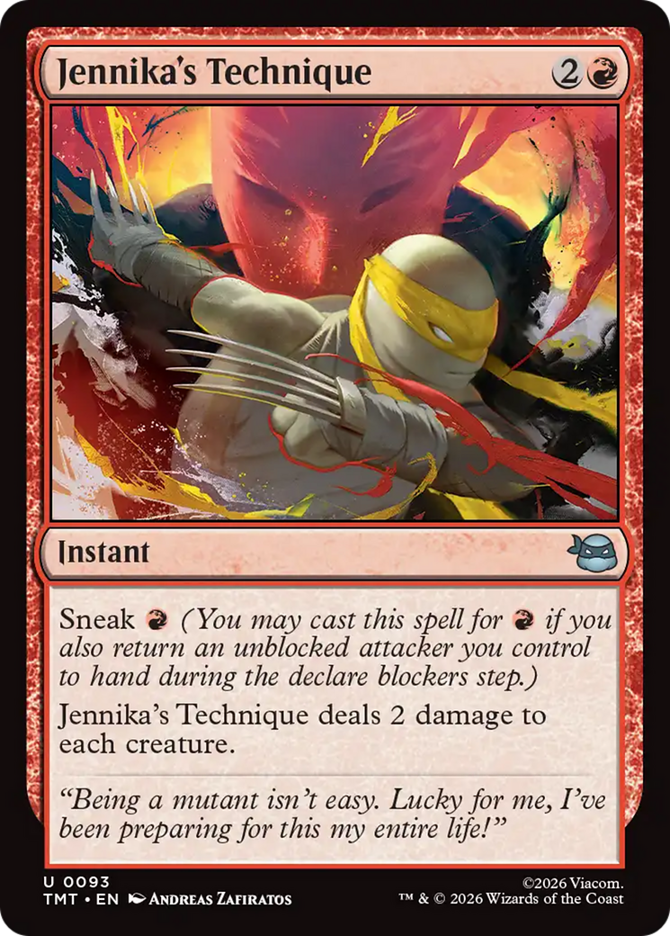 Jennika's Technique [Teenage Mutant Ninja Turtles] | Card Merchant Takapuna