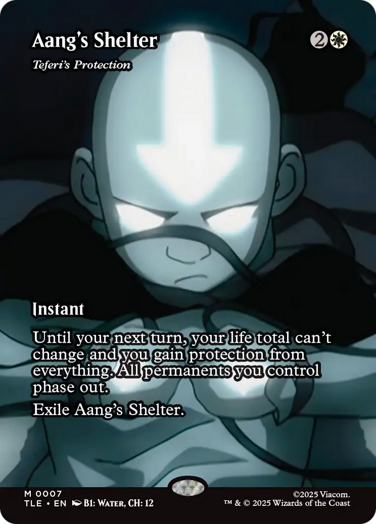 Aang's Shelter - Teferi's Protection (Borderless) [Avatar: The Last Airbender: Eternal-Legal] | Card Merchant Takapuna