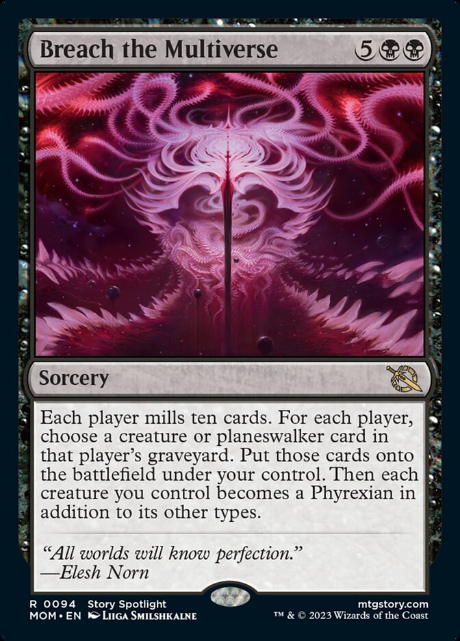 Breach the Multiverse [March of the Machine] | Card Merchant Takapuna