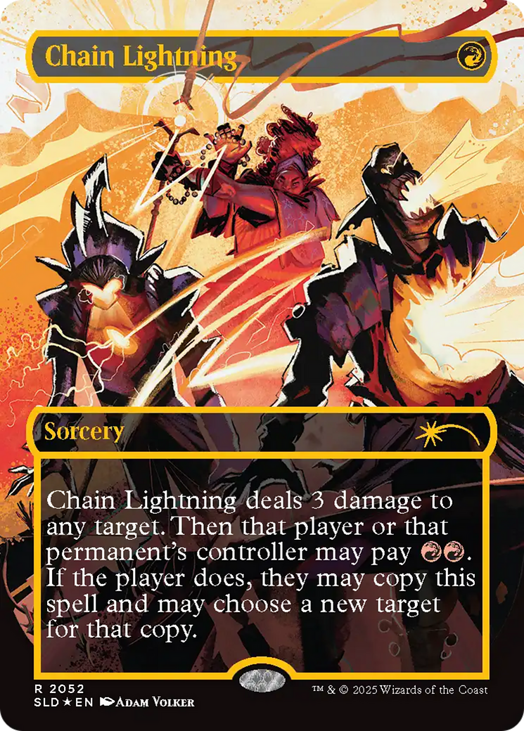 Chain Lightning (2047) (Raised Foil) [Secret Lair Drop Series] | Card Merchant Takapuna