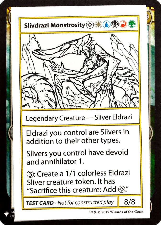 Slivdrazi Monstrosity [Mystery Booster Playtest Cards] | Card Merchant Takapuna