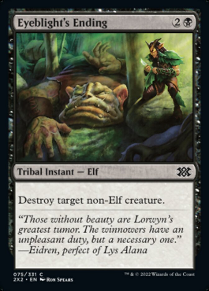 Eyeblight's Ending [Double Masters 2022] | Card Merchant Takapuna