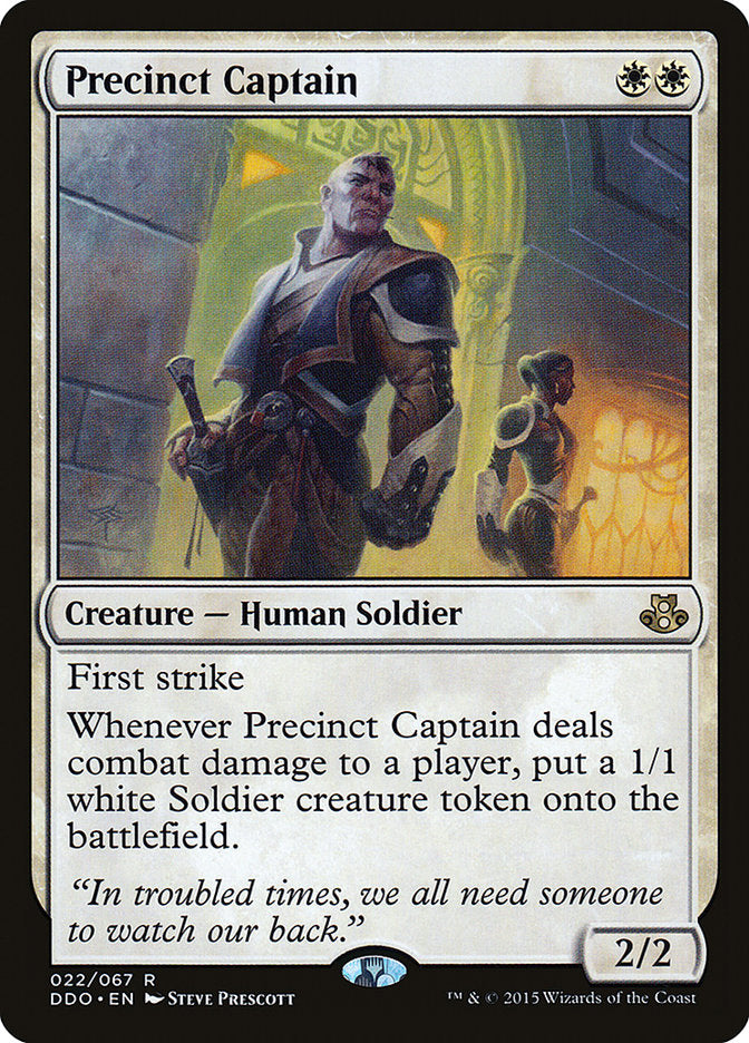 Precinct Captain [Duel Decks: Elspeth vs. Kiora] | Card Merchant Takapuna