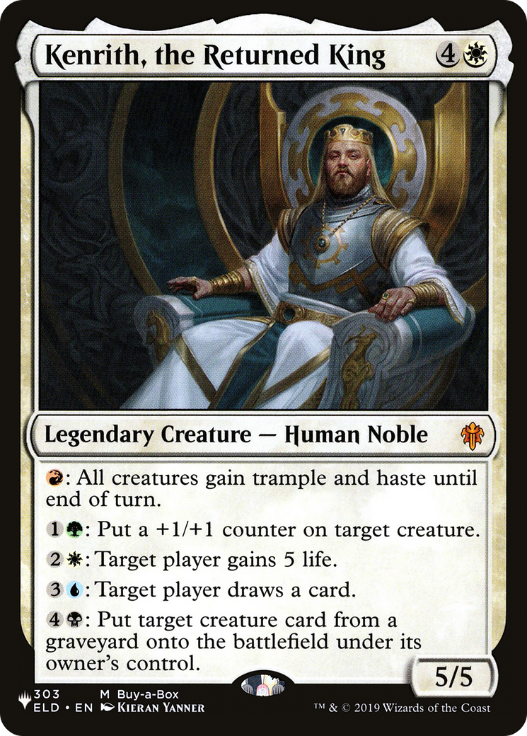 Kenrith, the Returned King [The List] | Card Merchant Takapuna