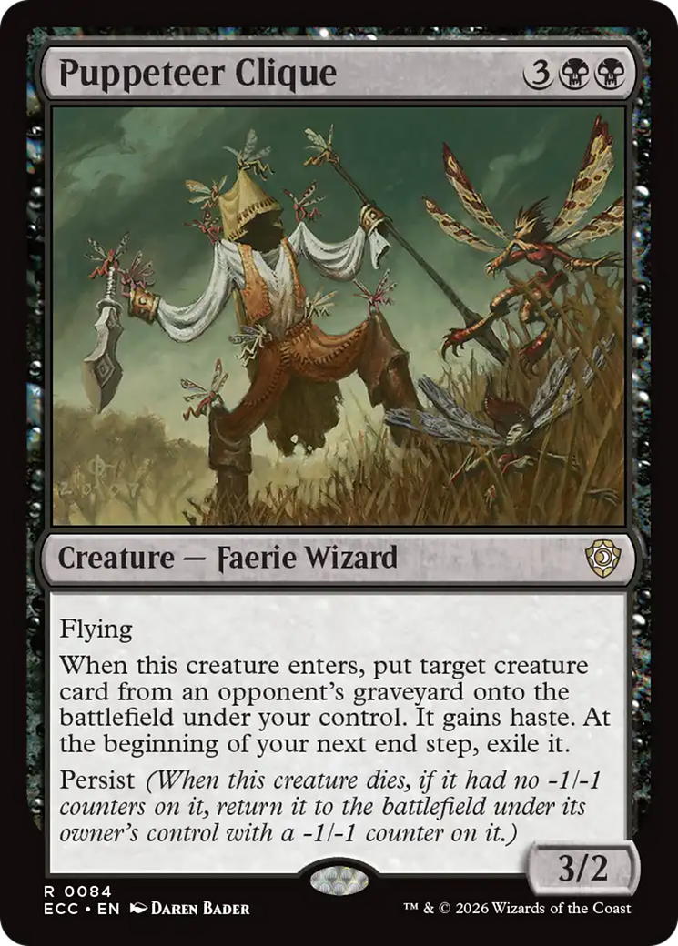 Puppeteer Clique [Lorwyn Eclipsed Commander] | Card Merchant Takapuna