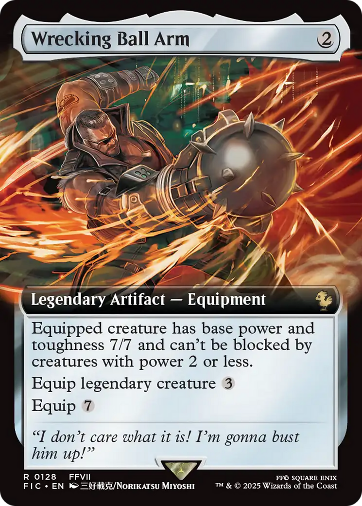 Wrecking Ball Arm (Extended Art) [FINAL FANTASY Commander] | Card Merchant Takapuna