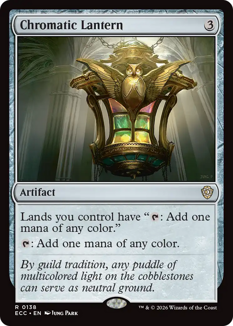 Chromatic Lantern [Lorwyn Eclipsed Commander] | Card Merchant Takapuna