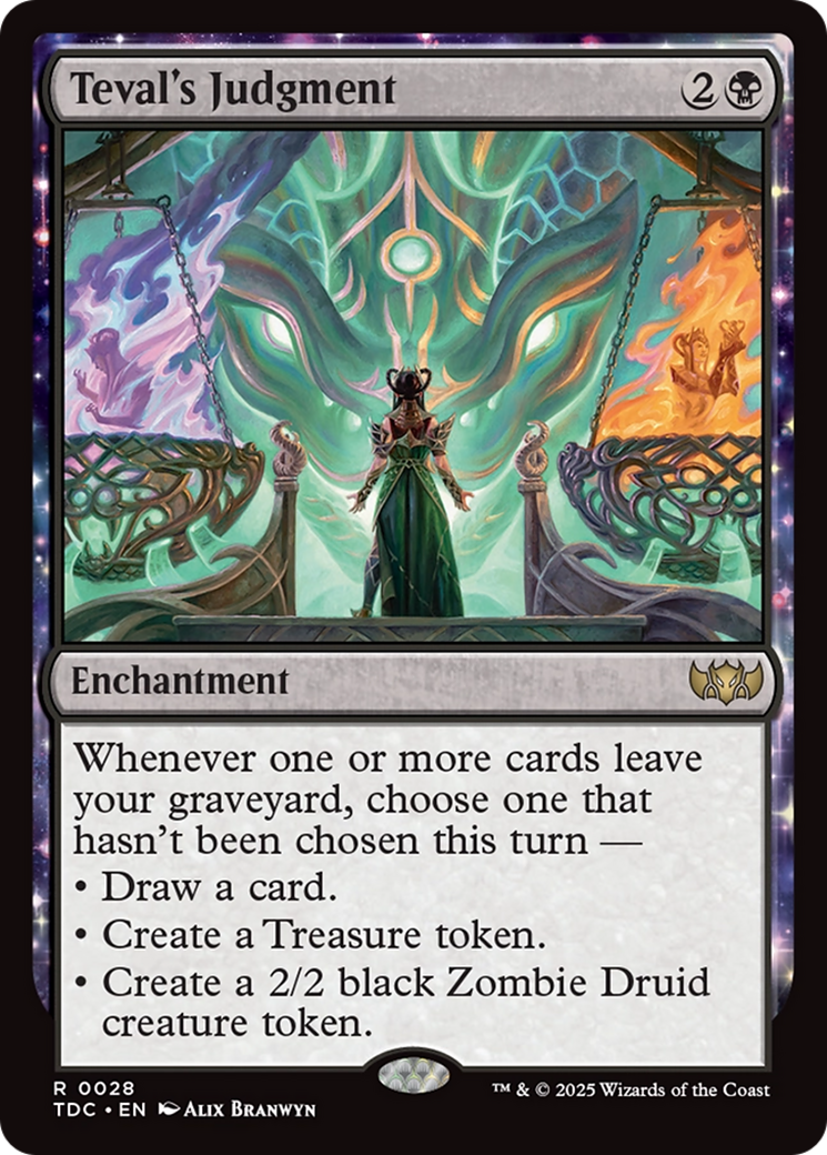 Teval's Judgment [Tarkir: Dragonstorm Commander] | Card Merchant Takapuna