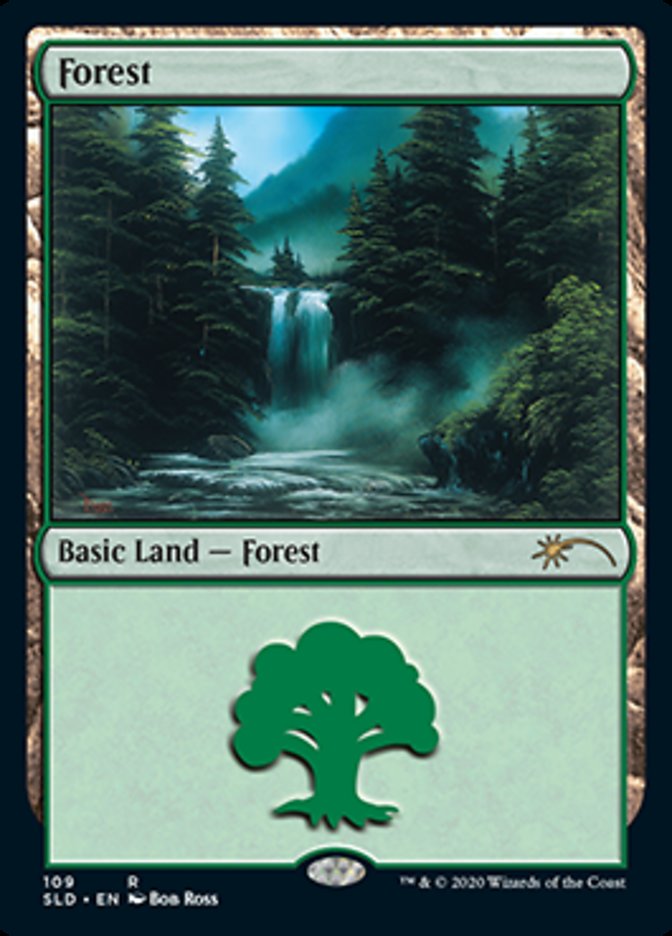 Forest (109) [Secret Lair Drop Series] | Card Merchant Takapuna