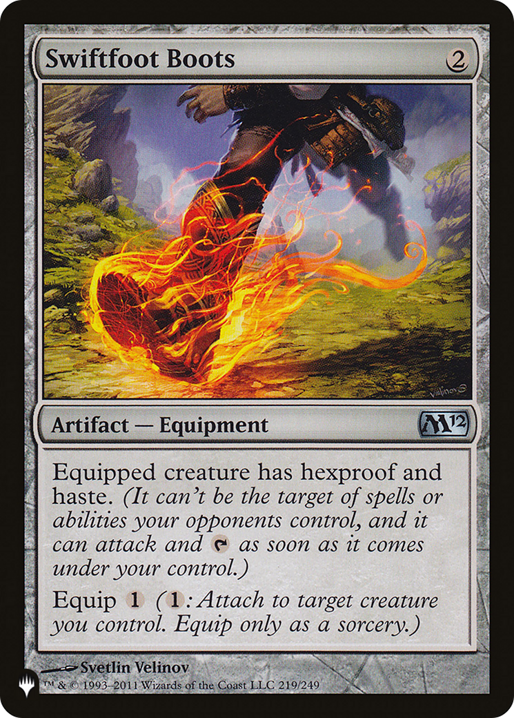 Swiftfoot Boots [Secret Lair: Angels] | Card Merchant Takapuna