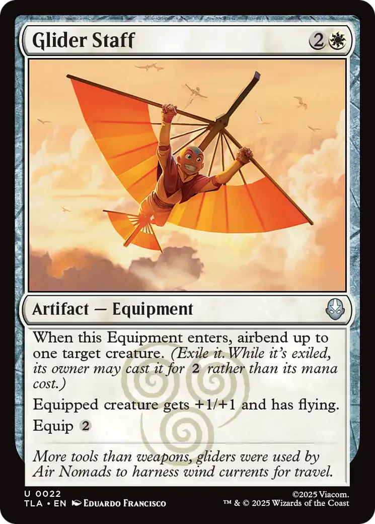 Glider Staff [Avatar: The Last Airbender] | Card Merchant Takapuna